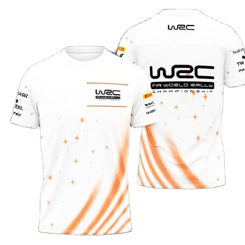 WRC - Men's and Women's Crew Neck T-Shirts, Streetwear, Oversized, Outdoor Extreme Sports, 3D Printing, Racing Rally
WRC - Men's and Women's Crew Neck T-Shirts, Streetwear, Oversized, Outdoor Extreme Sports, 3D Printing, Racing Rally