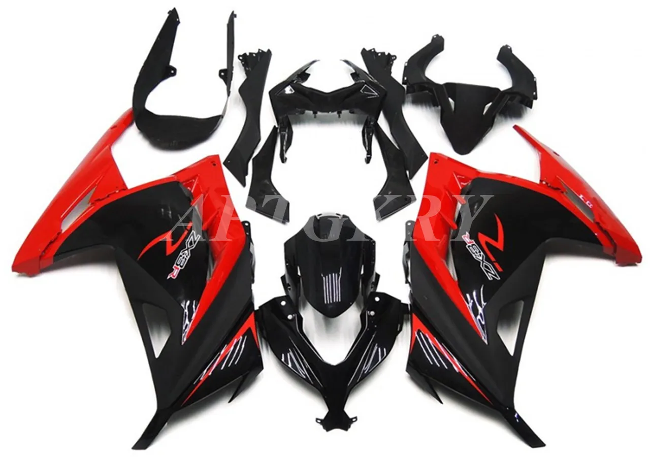 Новый комплект обтекателей для мотоцикла из АБС-пластика, подходит для Kawasaki Ninja 300 EX300 2013 2014 2015 2016 2017, кузов красного и черного цвета
Новый комплект обтекателей для мотоцикла из АБС-пластика, подходит для Kawasaki Ninja 300 EX300 2013 2014 2015 2016 2017, кузов красного и черного цвета