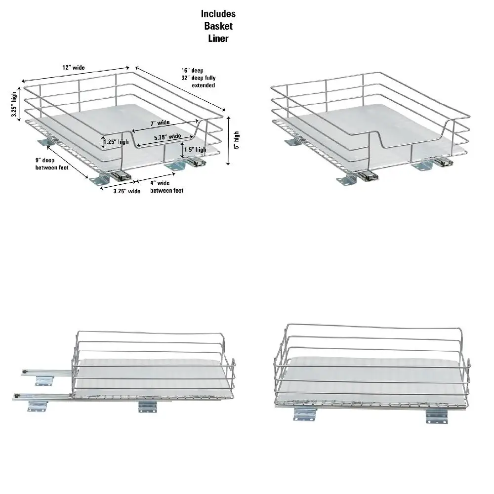 Gorgeous Silver Color Adjustable and Highly Durable Wide Cabinet Organizer – An Ideal Space Saving Solution!
Gorgeous Silver Color Adjustable and Highly Durable Wide Cabinet Organizer – An Ideal Space Saving Solution!