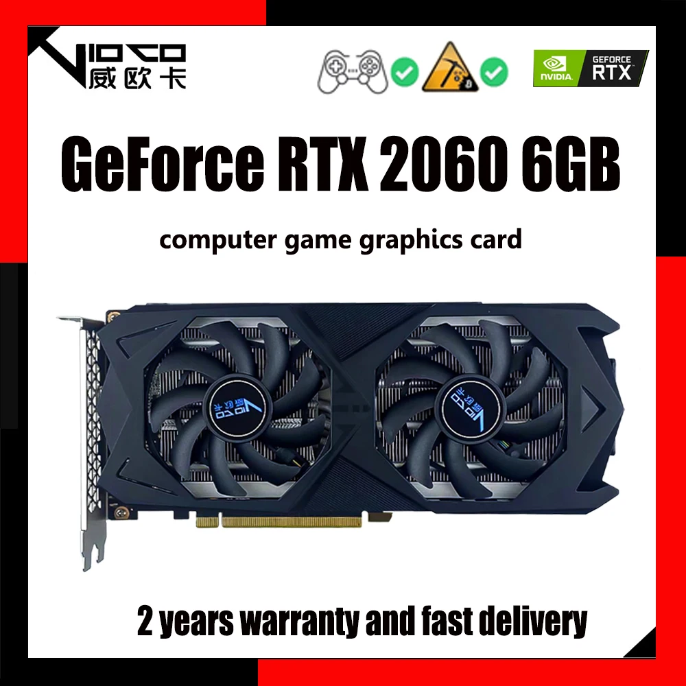 Видеокарта VIOCO RTX2060 6 ГБ GDDR6 2060 бит 12 нм для майнинга, игровая видеокарта NVIDIA Geforce Rtx 6G для настольных ПК, новый бренд
Видеокарта VIOCO RTX2060 6 ГБ GDDR6 2060 бит 12 нм для майнинга, игровая видеокарта NVIDIA Geforce Rtx 6G для настольных ПК, новый бренд