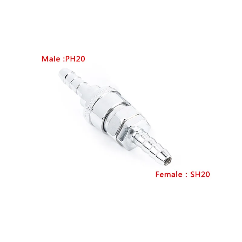 SH20+PH20-1/4 BSP Pneumatic Air Line Hose Quick Fittings Connector Coupler Joint Adapter
SH20+PH20-1/4 BSP Pneumatic Air Line Hose Quick Fittings Connector Coupler Joint Adapter