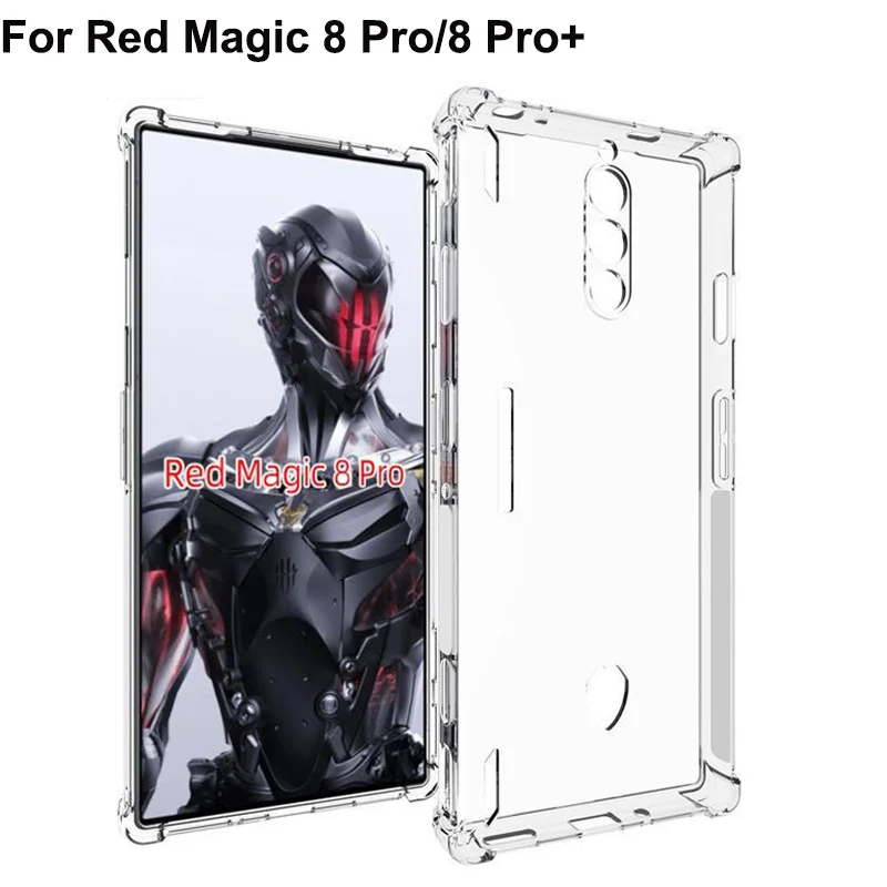 Shockproof Case For ZTE nubia RedMagic 8 Pro Plus Case Airbag Soft Silicone Transparent TPU Phone Cover for Red Magic 8 Pro Pro+
Shockproof Case For ZTE nubia RedMagic 8 Pro Plus Case Airbag Soft Silicone Transparent TPU Phone Cover for Red Magic 8 Pro Pro+