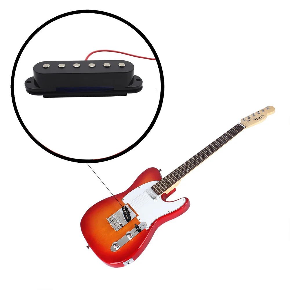 6 Strings Single Coil Pickup Electric Guitar Bass Universal Pickup Stable Keep Sound Guitar Pickup Guitar Replacement Accessorie
6 Strings Single Coil Pickup Electric Guitar Bass Universal Pickup Stable Keep Sound Guitar Pickup Guitar Replacement Accessorie
