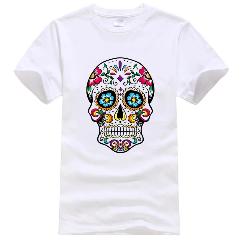 High Quality 100% Cotton Men's T Shirts Skull Print Street Style Loose O Neck Shirts Short Sleeves Casual Short Sleeves
High Quality 100% Cotton Men's T Shirts Skull Print Street Style Loose O Neck Shirts Short Sleeves Casual Short Sleeves