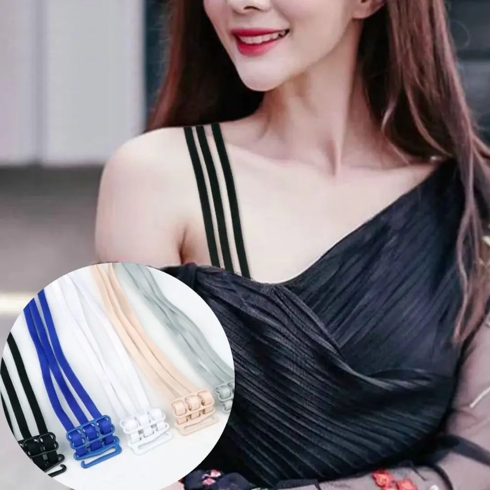 2PCS Women Triplex-Shoulder Bra Strap Anti-slip Invisible Elastic Buckle Belt Adjustable Back Hasp Female Lingerie Accessory
2PCS Women Triplex-Shoulder Bra Strap Anti-slip Invisible Elastic Buckle Belt Adjustable Back Hasp Female Lingerie Accessory
