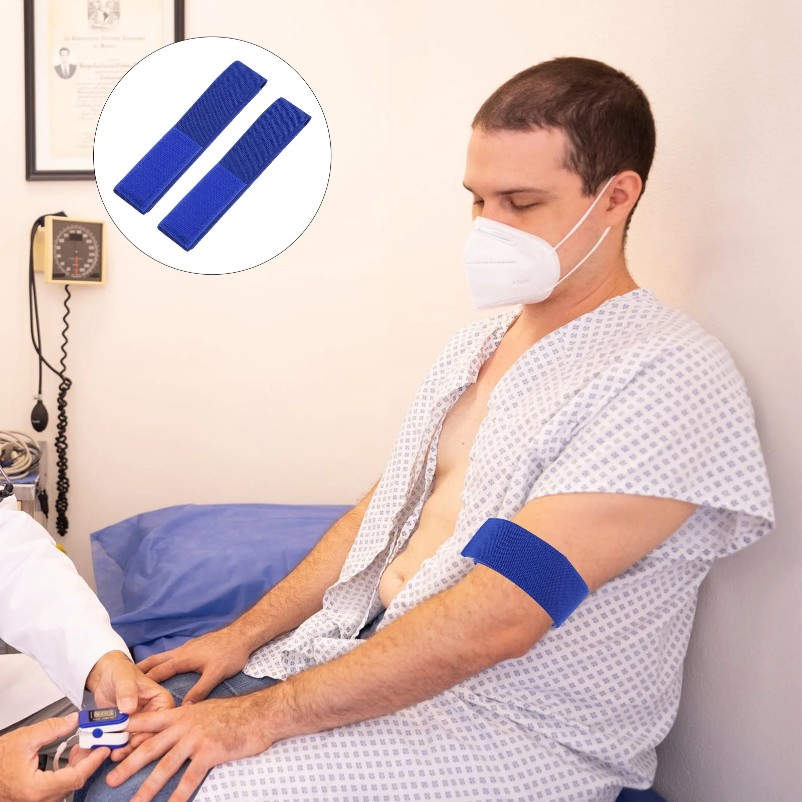 2pcs Breathable Peritoneal Dialysis Conduit Belts Stretchy Abdominal Dialysis Bands (Blue)
2pcs Breathable Peritoneal Dialysis Conduit Belts Stretchy Abdominal Dialysis Bands (Blue)