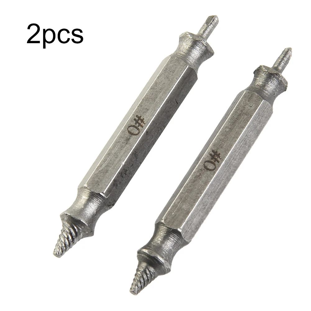 2pcs Damaged Screw Extractor Drill Bit Set Stripped Broken Screw Bolt Remover Extractor Easily Take Out Demolition Tools 2-3mm
2pcs Damaged Screw Extractor Drill Bit Set Stripped Broken Screw Bolt Remover Extractor Easily Take Out Demolition Tools 2-3mm