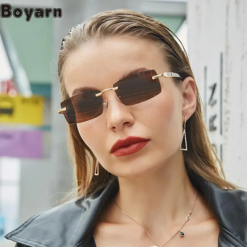 Boyarn Sunglasses Women's New Rimless Sunglasses In 2022 Men's Steampunk Rimless Sunglasses Eyewear Sunglasses
Boyarn Sunglasses Women's New Rimless Sunglasses In 2022 Men's Steampunk Rimless Sunglasses Eyewear Sunglasses