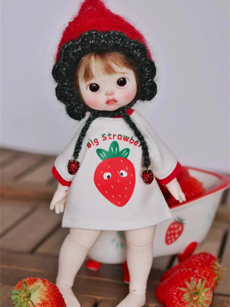 BJD Doll Clothes T-Shirt For 1/4 1/6 Doll Sweet Long-sleeved Top Small 1/6 Clothes Dolls Clothing Accessories (Excluding Dolls)
BJD Doll Clothes T-Shirt For 1/4 1/6 Doll Sweet Long-sleeved Top Small 1/6 Clothes Dolls Clothing Accessories (Excluding Dolls)
