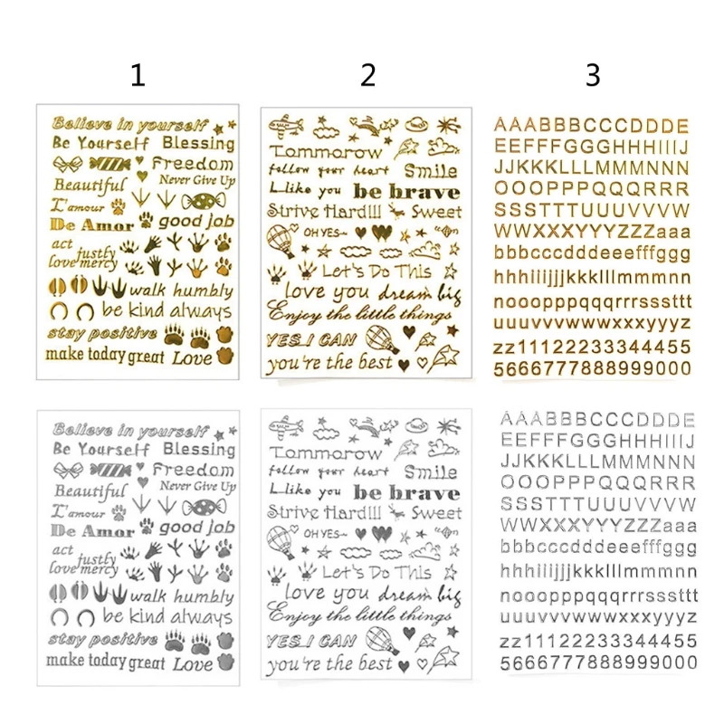 95AB Attractive Alphanumeric Love Collection Metal Sticker Choice for Handmade Lovers Resin Crafting Novice Non-toxic
95AB Attractive Alphanumeric Love Collection Metal Sticker Choice for Handmade Lovers Resin Crafting Novice Non-toxic