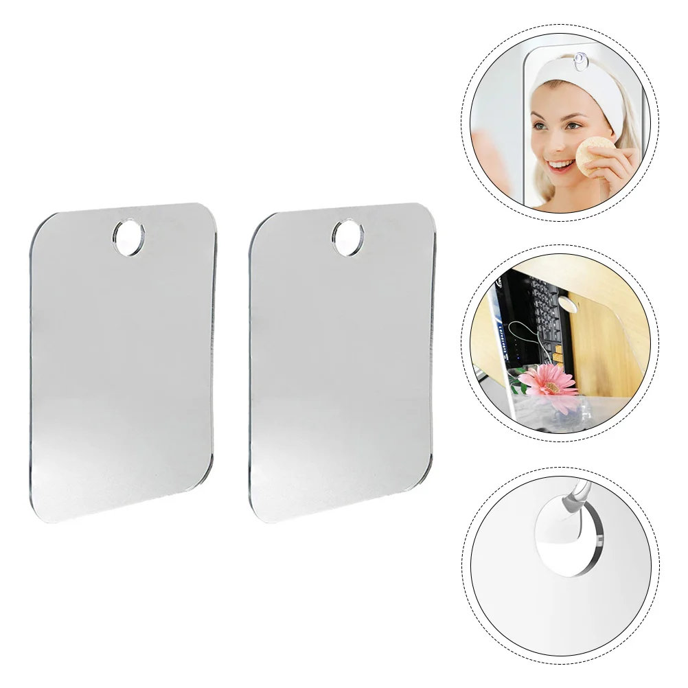 2Pcs Wall Mirror Bathroom Wall Mirror Anti- Fog Shower Mirror Shower Wall Mirror Vintage Hanging Mirror
2Pcs Wall Mirror Bathroom Wall Mirror Anti- Fog Shower Mirror Shower Wall Mirror Vintage Hanging Mirror