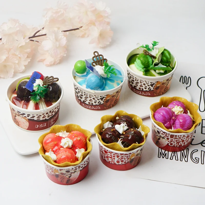 Festive Party Supplies Artificial Decorations Foods Figurines Pu Craft Simulation Ice Cream Model Fridge Magnets 6 Pc/set
Festive Party Supplies Artificial Decorations Foods Figurines Pu Craft Simulation Ice Cream Model Fridge Magnets 6 Pc/set