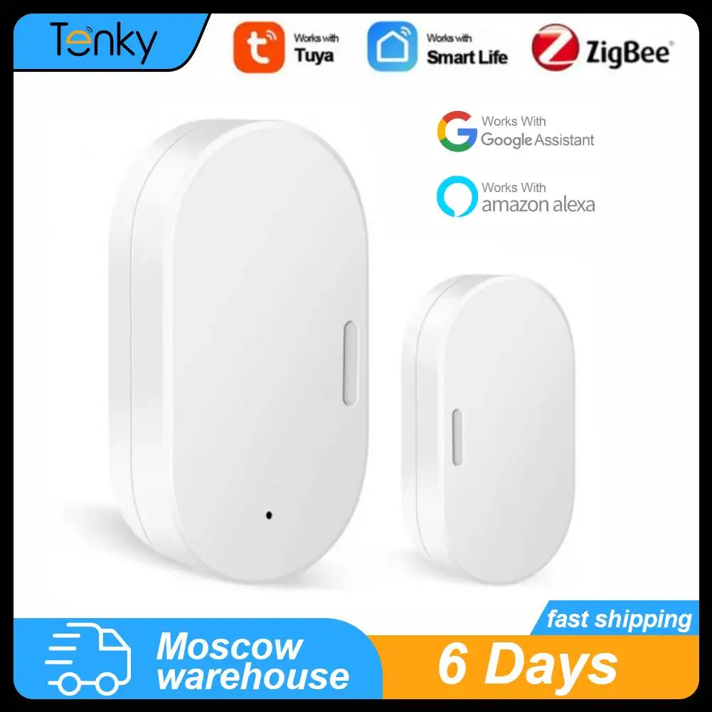 Датчик двери Tuya Smart Zigbee, датчик оконной Сигнализации, работает с Alexa Google Home
Датчик двери Tuya Smart Zigbee, датчик оконной Сигнализации, работает с Alexa Google Home