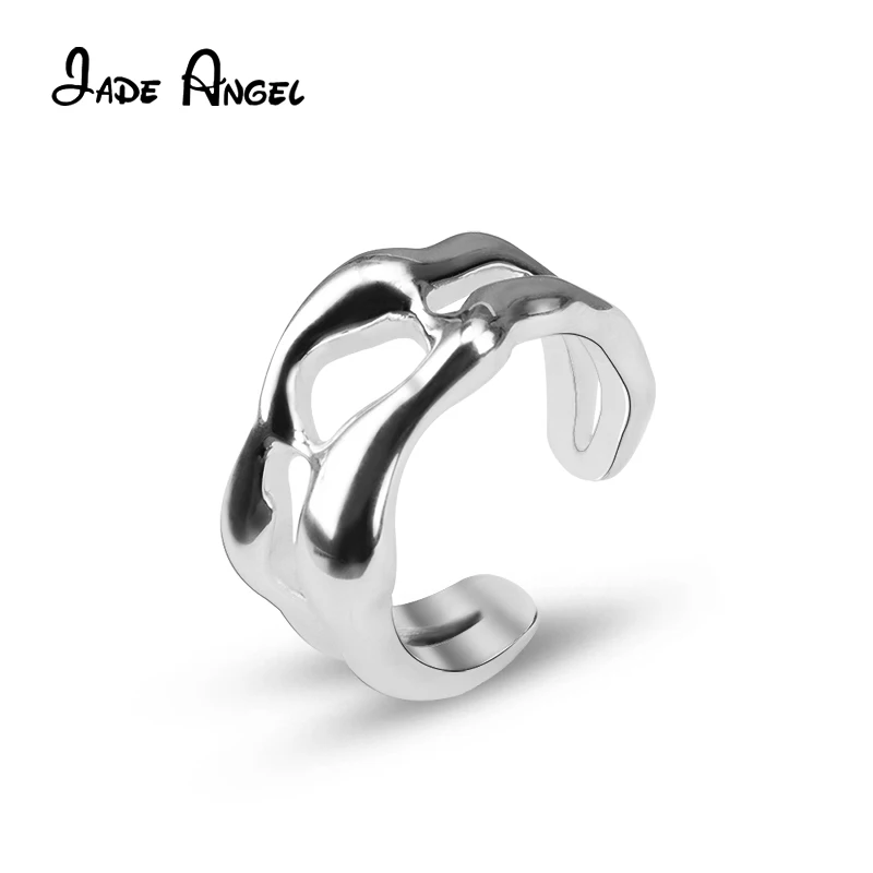 JADE ANGEL White 925 Sterling Silver Open Rings for Women 10mm Double Layer Hollow-out Ring Luxury Elegant Ol Style Fine Jewelry
JADE ANGEL White 925 Sterling Silver Open Rings for Women 10mm Double Layer Hollow-out Ring Luxury Elegant Ol Style Fine Jewelry