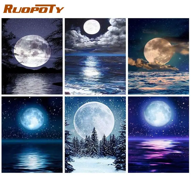 RUOPOTY 60x75 Painting By Numbers Diy Acrylic Paints Paintings On Number Scenery Lake Coloring By Number Unique Gift 
RUOPOTY 60x75 Painting By Numbers Diy Acrylic Paints Paintings On Number Scenery Lake Coloring By Number Unique Gift