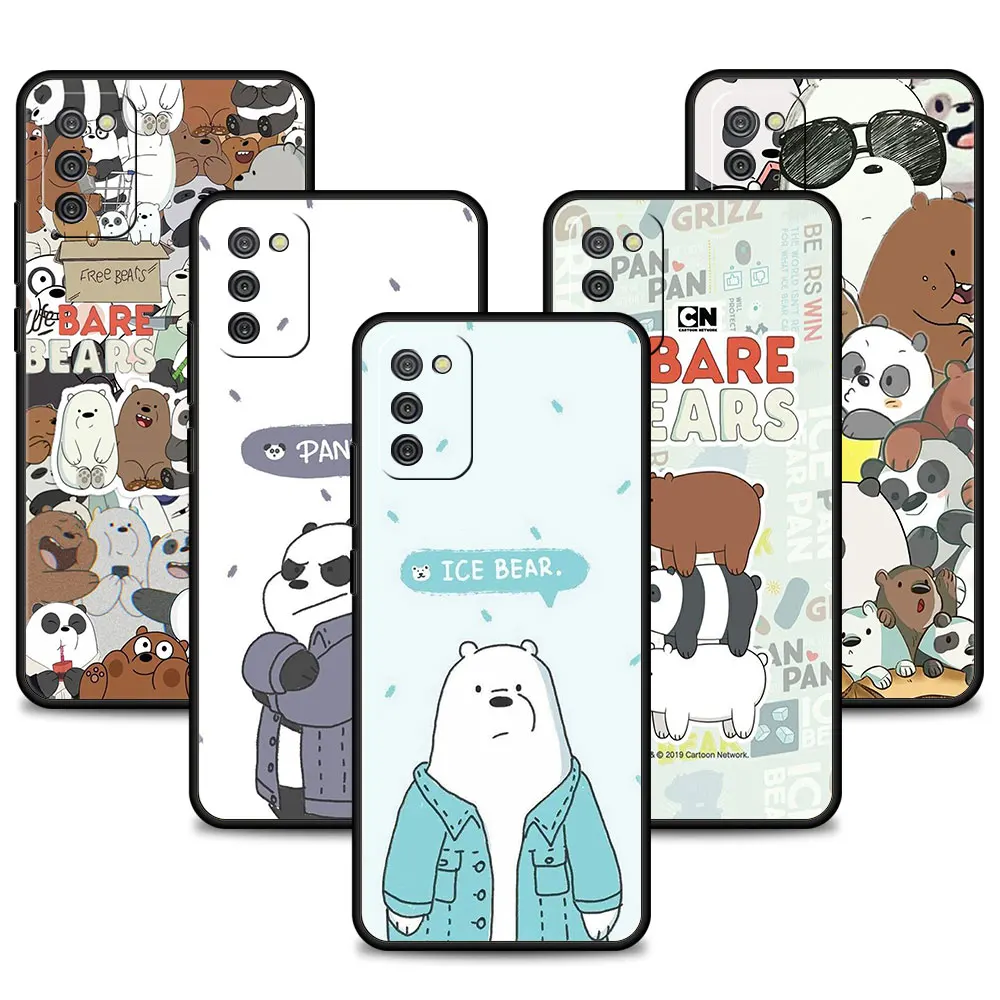 Cute We Bare Bears Phone Case for Samsung Galaxy A52 A12 A32 A51 A21s A71 A13 A53 A22 A13 A31 A72 A03 Black Cover
Cute We Bare Bears Phone Case for Samsung Galaxy A52 A12 A32 A51 A21s A71 A13 A53 A22 A13 A31 A72 A03 Black Cover