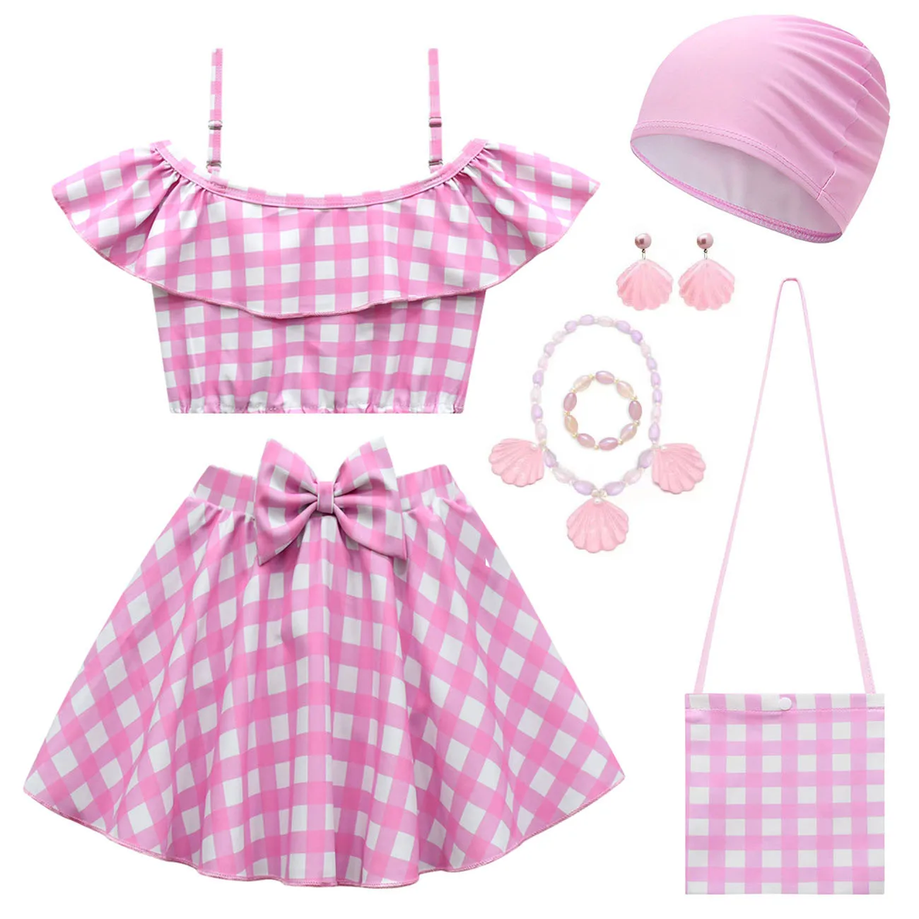 Meri Ammi 4 шт. детская розовая клетчатая фотография для 2-10 лет
Meri Ammi 4 шт. детская розовая клетчатая фотография для 2-10 лет