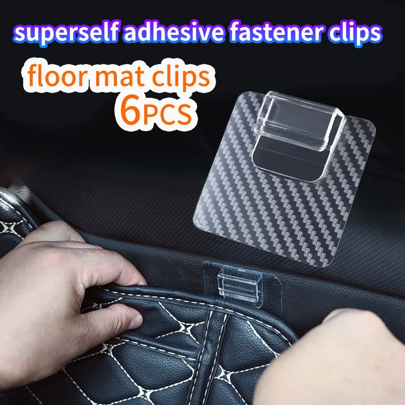 Strong Self Adhesive Fastener Tape Car Floor Mat Clips Retention Holders Trunk Mats Fixing Clamps Buckles Transparent Stick Hook
Strong Self Adhesive Fastener Tape Car Floor Mat Clips Retention Holders Trunk Mats Fixing Clamps Buckles Transparent Stick Hook