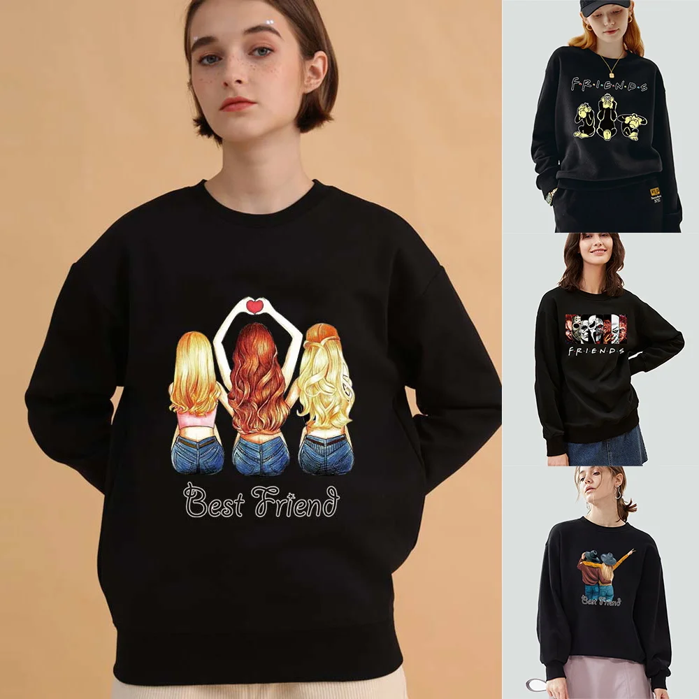 Women Hoodies Fashion Pullover Long Sleeve Loose Hoodie Spring Autumn Sweatshirt O-neck All-match Clothes Teenagers Streetwear
Women Hoodies Fashion Pullover Long Sleeve Loose Hoodie Spring Autumn Sweatshirt O-neck All-match Clothes Teenagers Streetwear