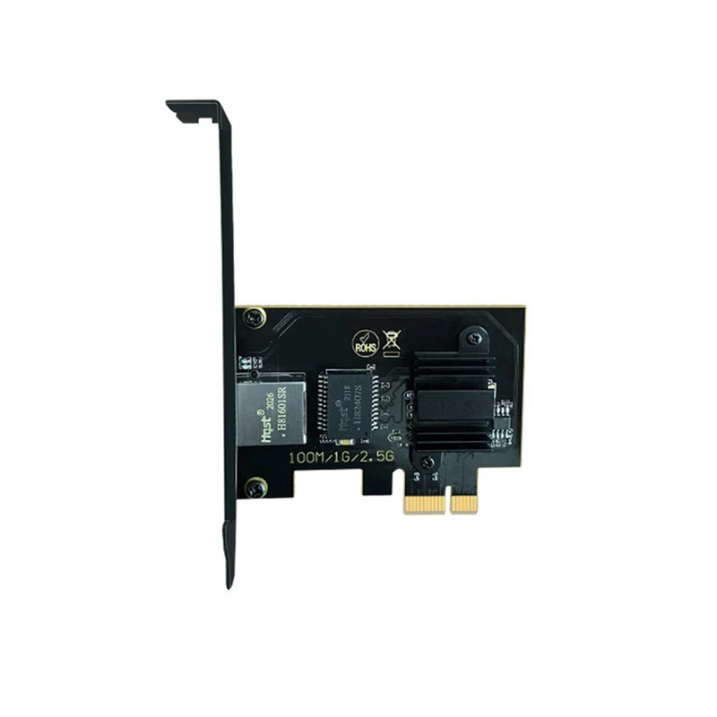 Gigabit 2500Mbps/2.5Gbps Ethernet PCI Express Network Card Gaming Desktop PCI-E Adapter Fast Transmission For Win 7/8/10
Gigabit 2500Mbps/2.5Gbps Ethernet PCI Express Network Card Gaming Desktop PCI-E Adapter Fast Transmission For Win 7/8/10