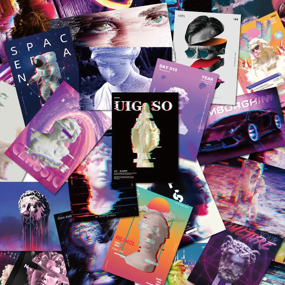 40PCS Punk Steam Sticker Graffiti Cartoon Sticker Laptop Trolley Case Decorative Waterproof Sticker PVC Sticker
40PCS Punk Steam Sticker Graffiti Cartoon Sticker Laptop Trolley Case Decorative Waterproof Sticker PVC Sticker