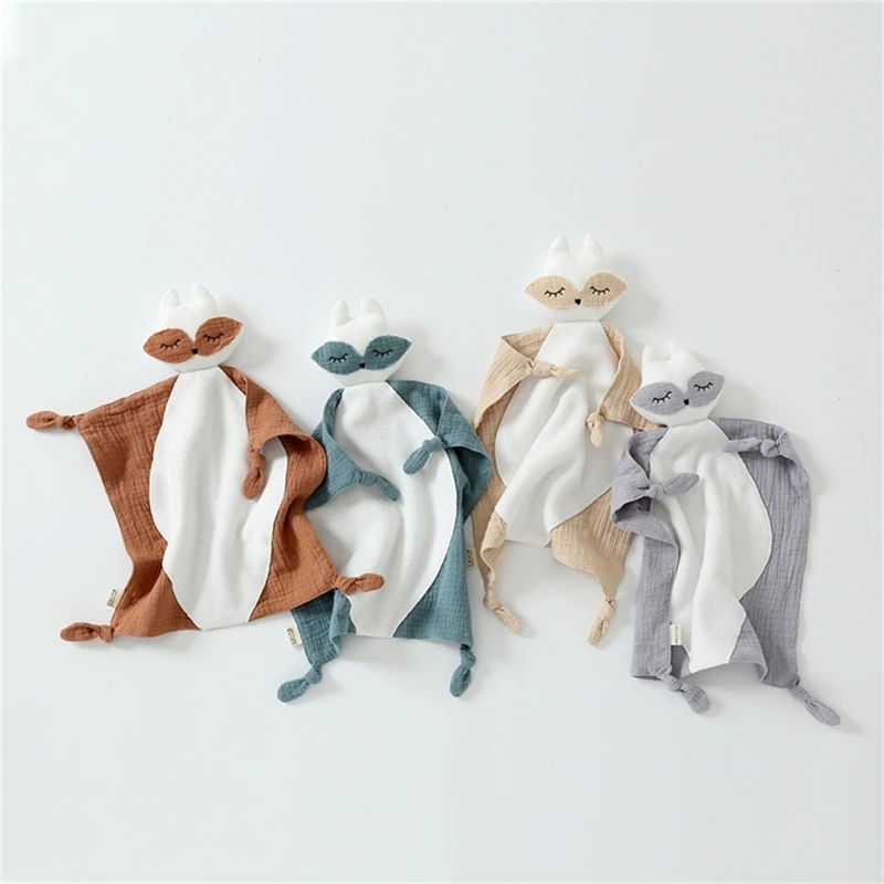 

Полотенце для вытирания Baby SalivaTowel Cotton LittleFox Comforter Soothe Appease Towel