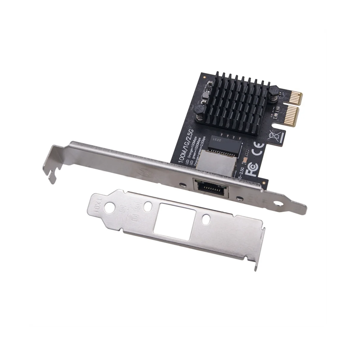 Сетевой адаптер RJ45 100/1000M/2,5G, чипсет RJ45 RTL8125BG, PCIe PCI Express, сетевая Lan-карта
Сетевой адаптер RJ45 100/1000M/2,5G, чипсет RJ45 RTL8125BG, PCIe PCI Express, сетевая Lan-карта