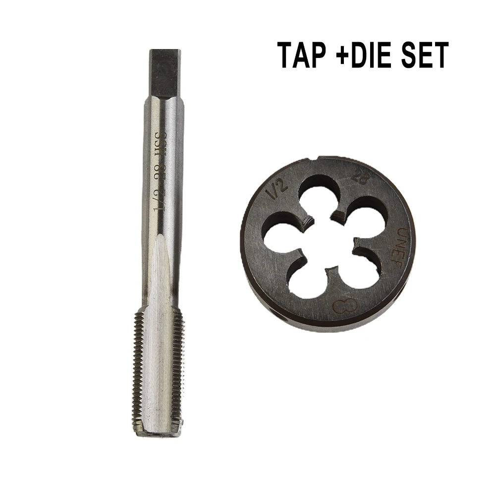 2 шт./компл. 1/2-28 Tap 1/2x28 Die TPI Kit UNEF HSS инструмент с правой ручкой титановый фреза и высечка без ржавчины
2 шт./компл. 1/2-28 Tap 1/2x28 Die TPI Kit UNEF HSS инструмент с правой ручкой титановый фреза и высечка без ржавчины