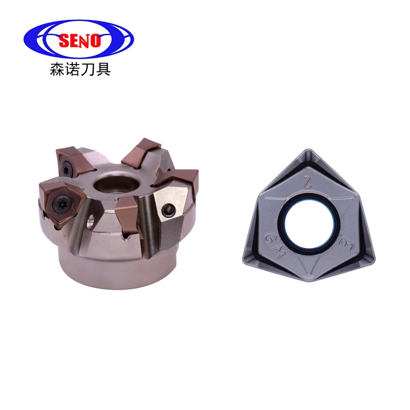 SENO Milling Insert WNMU060408EN-GM High-Quality Carbide Inserts WNMU CNC lathe Parts Tool Milling Inserts Carbide Stainless
SENO Milling Insert WNMU060408EN-GM High-Quality Carbide Inserts WNMU CNC lathe Parts Tool Milling Inserts Carbide Stainless
