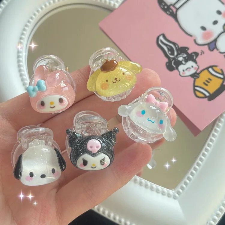 Fine flash Sanrio small grip clip system kawaii sweet girl heart Kuromi Pochacco cartoon bangs clip high ponytail gods
Fine flash Sanrio small grip clip system kawaii sweet girl heart Kuromi Pochacco cartoon bangs clip high ponytail gods