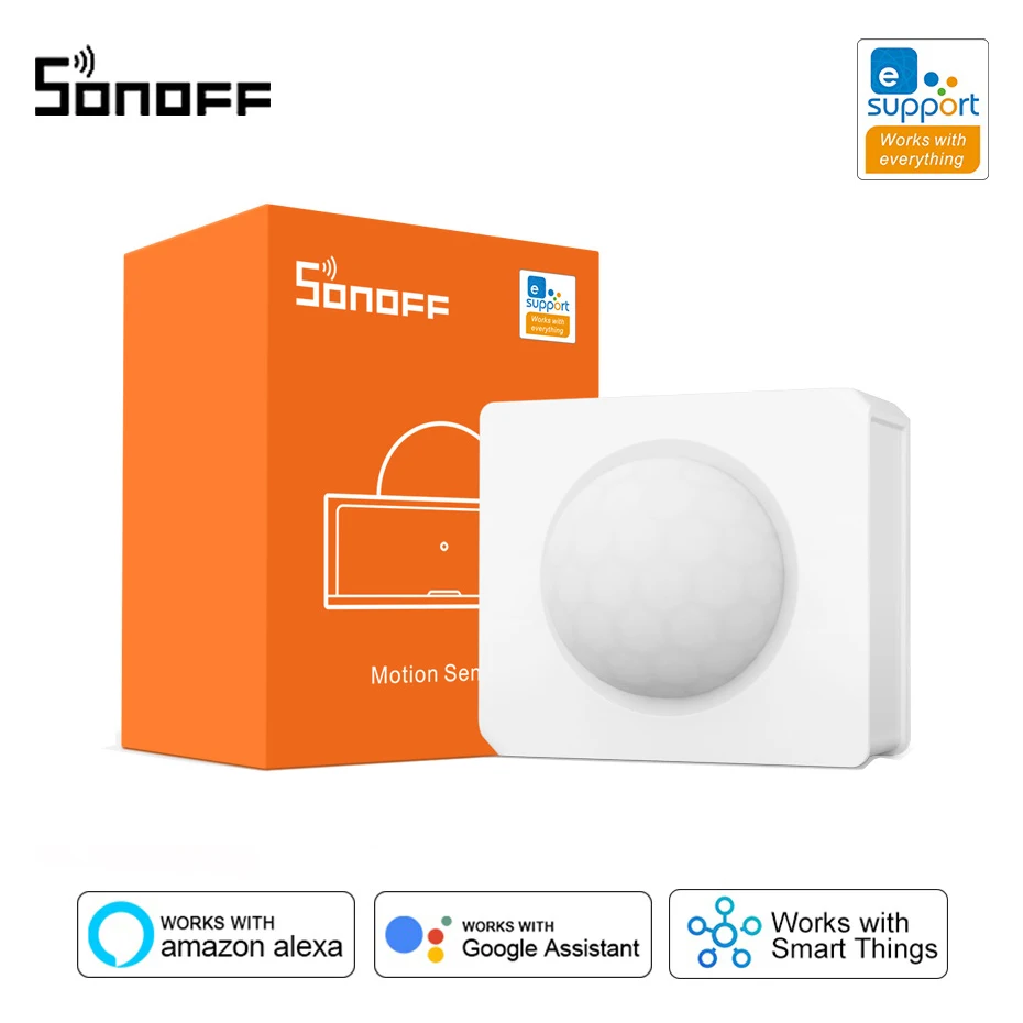 SONOFF ZigBee 3.0 PIR Motion Sensor SNZB-03 Detector Sensor Smart Home Security Protection Detector Work with Alexa Google Home
SONOFF ZigBee 3.0 PIR Motion Sensor SNZB-03 Detector Sensor Smart Home Security Protection Detector Work with Alexa Google Home
