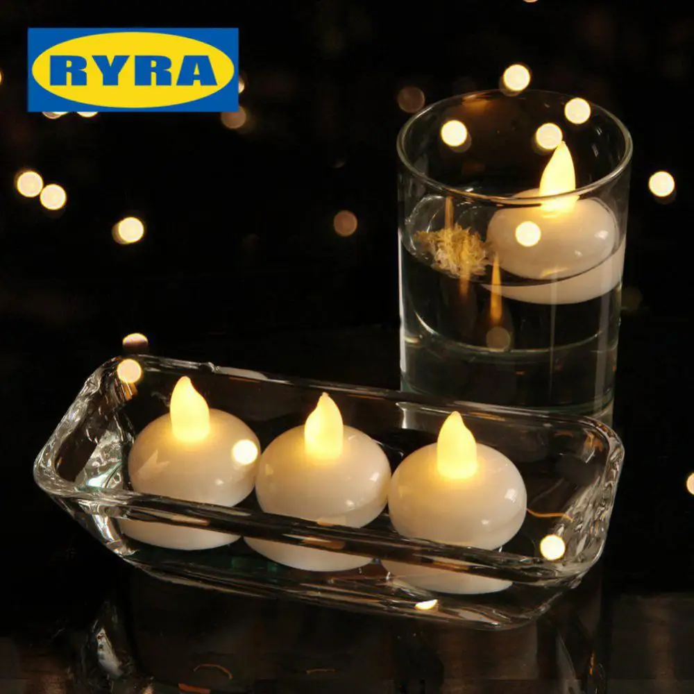 Floating Tealights Home Decor Led Tea Lights Portable Led Candles Waterproof Light For Pool Battery Bathroom Accessories
Floating Tealights Home Decor Led Tea Lights Portable Led Candles Waterproof Light For Pool Battery Bathroom Accessories