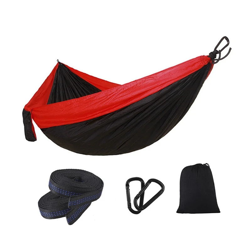 Camping Hammock 270X140cm Double Hammock Portable Parachute Suitable For Backpacking, Camping, Travel, Beach, Garden
Camping Hammock 270X140cm Double Hammock Portable Parachute Suitable For Backpacking, Camping, Travel, Beach, Garden