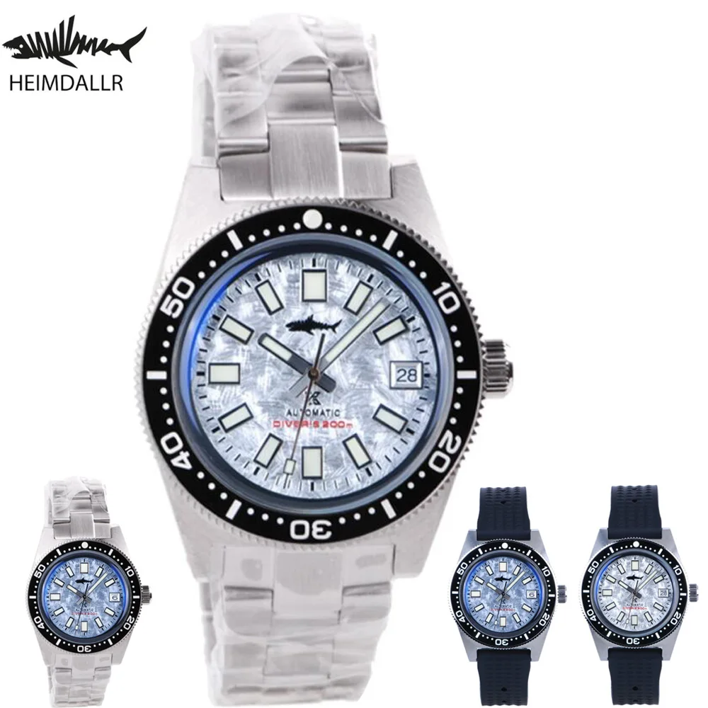 HEIMDALLR 62MAS Automatic Diving Watch Men Mechanical Self Winding NH35A Sapphire Glass C3 Luminous Dial Stainless Strap 200m
HEIMDALLR 62MAS Automatic Diving Watch Men Mechanical Self Winding NH35A Sapphire Glass C3 Luminous Dial Stainless Strap 200m