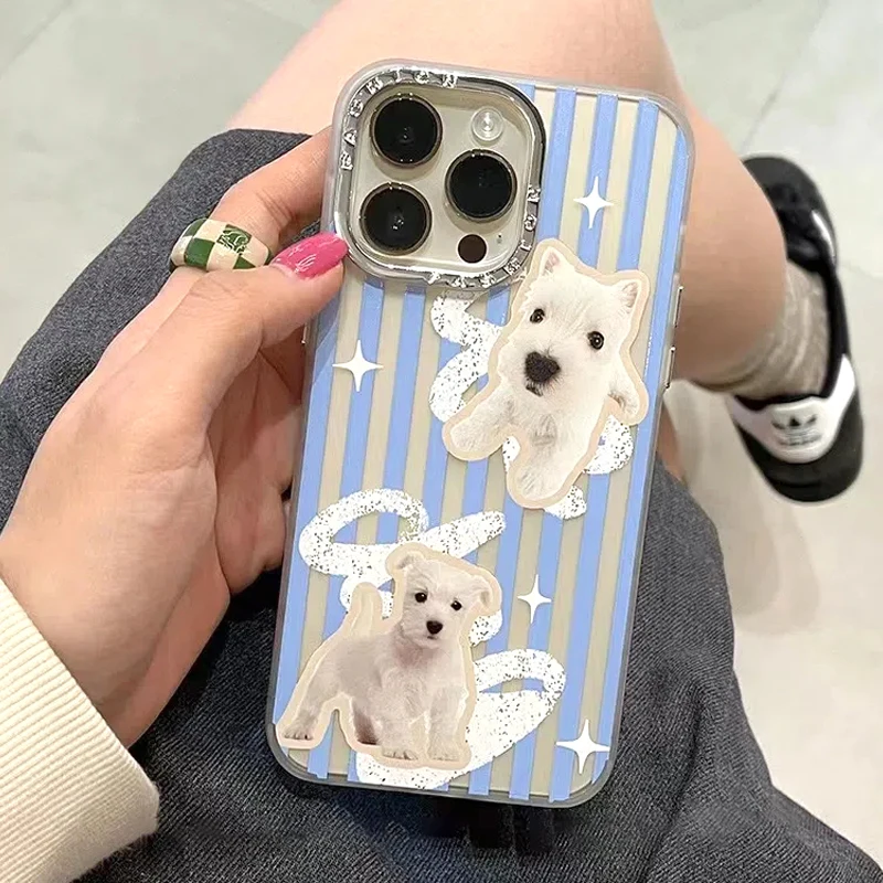 Korea Blue Stripe Cartoon Dogs Phone Case for IPhone 14 11 12 13 Pro Max Cute Funny Phone Cases Iphone 11 Case
Korea Blue Stripe Cartoon Dogs Phone Case for IPhone 14 11 12 13 Pro Max Cute Funny Phone Cases Iphone 11 Case