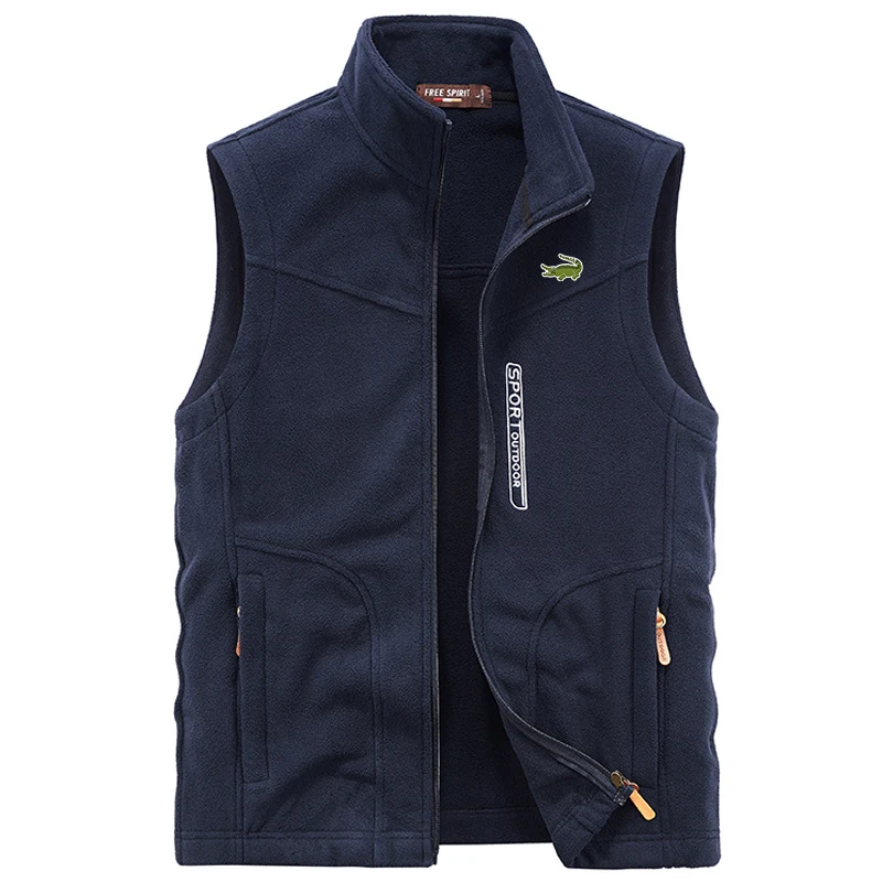 CARTELO Men's Tactical Vest Outdoor Windproof Sleeveless Fleece Jacket for Travel Hiking Running Golf Fishing Vest Waistcoat
CARTELO Men's Tactical Vest Outdoor Windproof Sleeveless Fleece Jacket for Travel Hiking Running Golf Fishing Vest Waistcoat