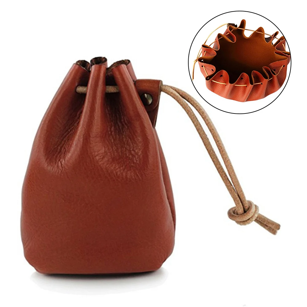 1pc Drawstring Pouch Camping Leather Drawstring Storage Bag Pocket For Storing Tinder Hiking Travell Accessories Outdoor Tools
1pc Drawstring Pouch Camping Leather Drawstring Storage Bag Pocket For Storing Tinder Hiking Travell Accessories Outdoor Tools