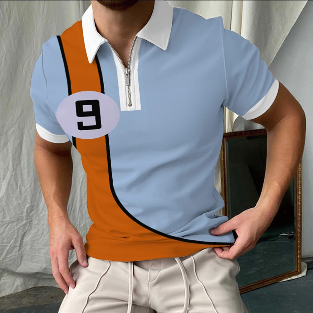 Zipper Collar Polos 1 Pc Clothing Contrast Fashion Fitness Golf Men Mens Polyester Shirts Short Sleeve T-Shirts
Zipper Collar Polos 1 Pc Clothing Contrast Fashion Fitness Golf Men Mens Polyester Shirts Short Sleeve T-Shirts
