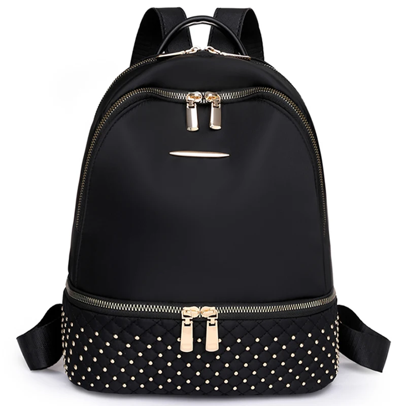 2022 New Retro Women Backpack Oxford Cloth Backpack Popular Rivet Anti Theft Multi Pocket Shoulder Bag Large Capacity School Bag
2022 New Retro Women Backpack Oxford Cloth Backpack Popular Rivet Anti Theft Multi Pocket Shoulder Bag Large Capacity School Bag