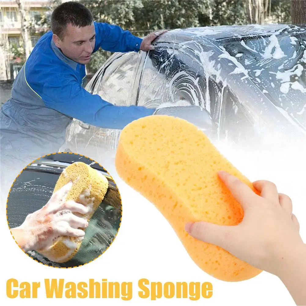 

1Pc Car Washing Sponges Large Honeycomb 8-shaped High-density Sponges Block Car Cleaning Waxing Tools Cleaning Accessories