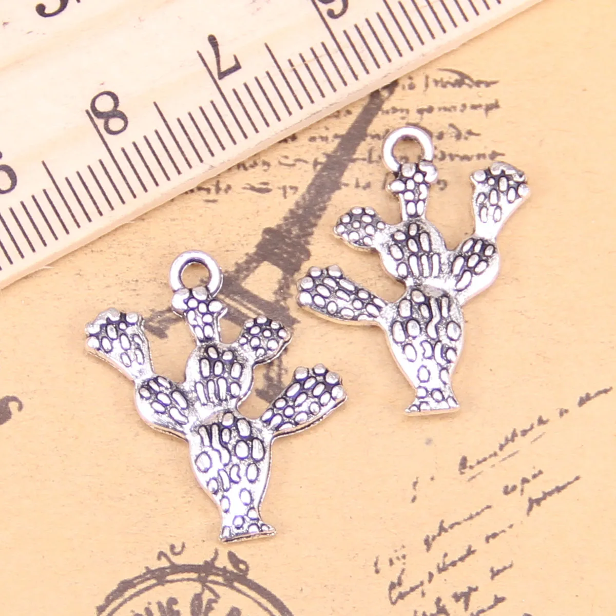 62pcs Jewelry Charms Cactus Desert 23x20mm Antique Silver Plated Pendants Making DIY Handmade Tibetan Silver Jewelry
62pcs Jewelry Charms Cactus Desert 23x20mm Antique Silver Plated Pendants Making DIY Handmade Tibetan Silver Jewelry