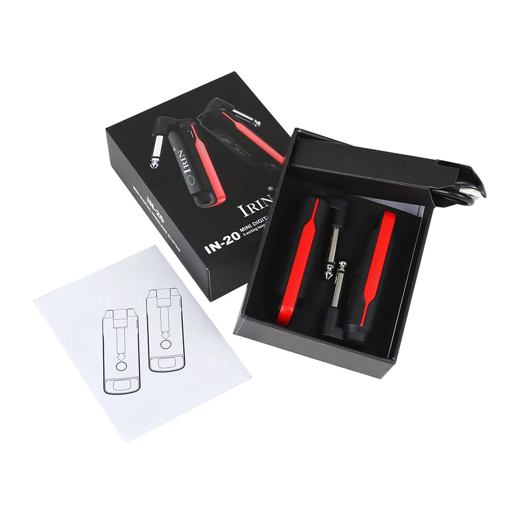 IRIN Rechargeable Wireless Guitar Transmitter Receiver For Electric Guitar Bass Transmitter Musical Instruments Guitars Parts
IRIN Rechargeable Wireless Guitar Transmitter Receiver For Electric Guitar Bass Transmitter Musical Instruments Guitars Parts