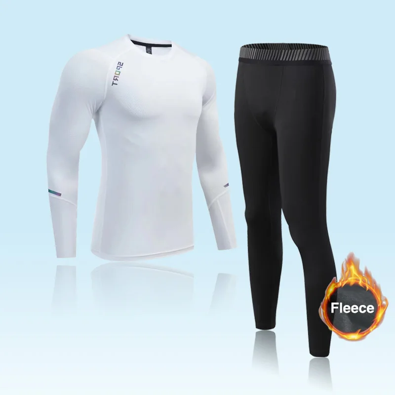 Комплект термобелья для мужчин и детей, компрессионные кальсоны, Утепленная зимняя одежда для тренировок 
Комплект термобелья для мужчин и детей, компрессионные кальсоны, Утепленная зимняя одежда для тренировок
