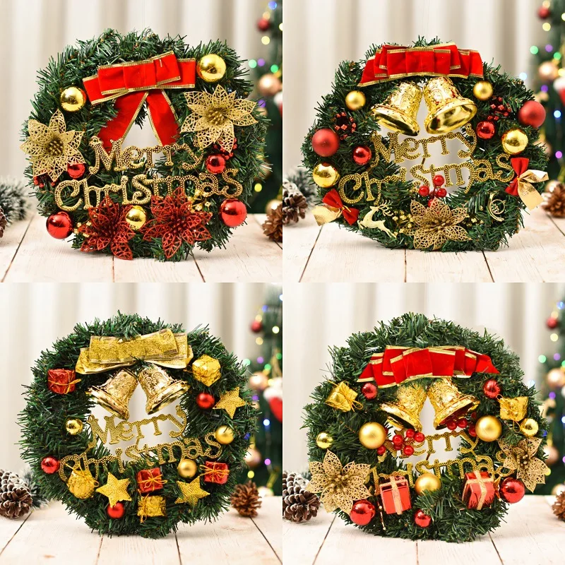 30cm Christmas Wreath Artificial Merry Christmas Tree Wreath Front Door Wall Hanging Pendants Ornaments Garland Home Decoration
30cm Christmas Wreath Artificial Merry Christmas Tree Wreath Front Door Wall Hanging Pendants Ornaments Garland Home Decoration