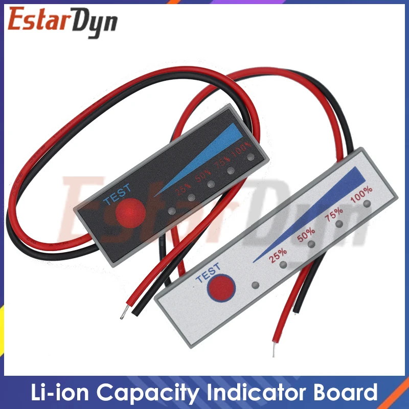 1S 2S 3S 4S 5S 4.2V-21V Lithium Battery Li-po Li-ion Capacity Indicator Board Power Display Charging Charge LED Tester
1S 2S 3S 4S 5S 4.2V-21V Lithium Battery Li-po Li-ion Capacity Indicator Board Power Display Charging Charge LED Tester