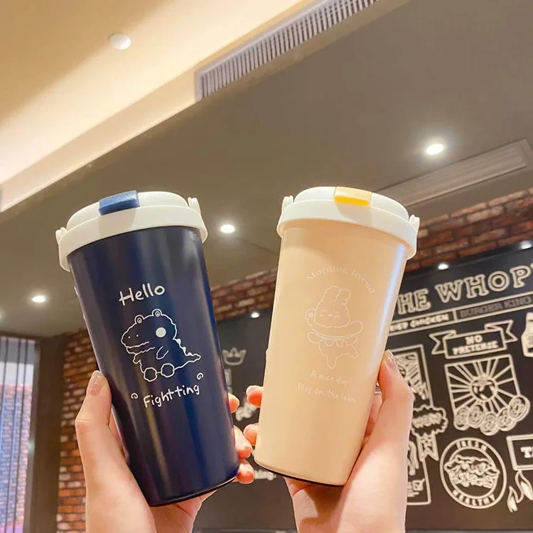 New Creative Coffee Mug Portable Double-layer Stainless Steel Water Cup Straw Cartoon Thermos Pot Christmas Gift Mug Thermos
New Creative Coffee Mug Portable Double-layer Stainless Steel Water Cup Straw Cartoon Thermos Pot Christmas Gift Mug Thermos