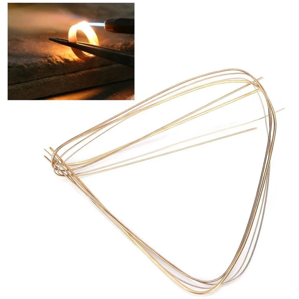 High Quality Silver Welding Rods Soldering Rods Necklaces 0.5mm 10pcs For Jewelry Pendants Silver-copper Alloy
High Quality Silver Welding Rods Soldering Rods Necklaces 0.5mm 10pcs For Jewelry Pendants Silver-copper Alloy