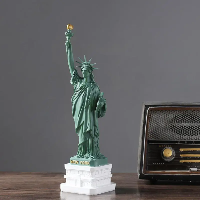 Home Decorative Crafts Model Decoration Living Room Office Statue of Liberty Wine Cabinet Resin Craft
Home Decorative Crafts Model Decoration Living Room Office Statue of Liberty Wine Cabinet Resin Craft
