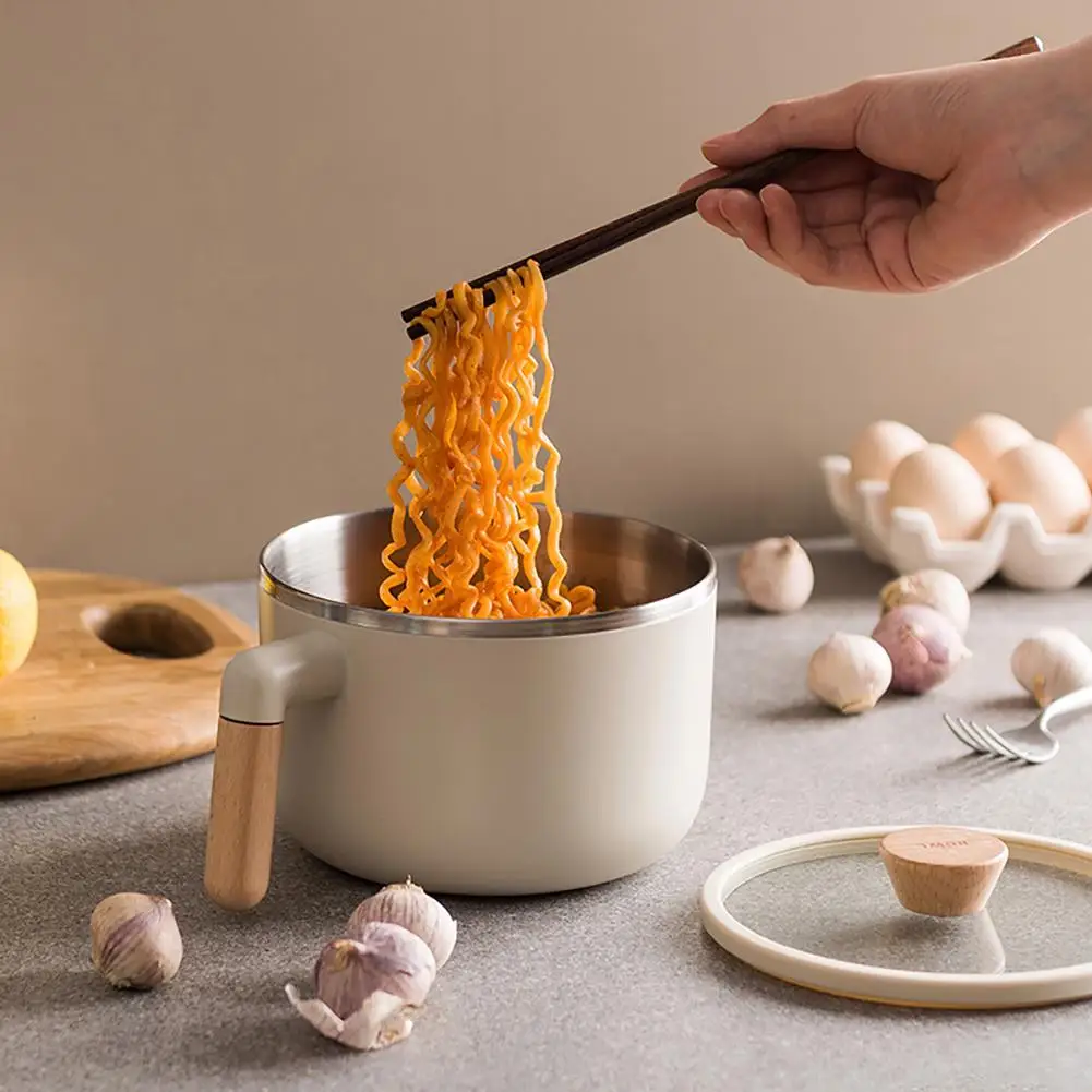 Kitchen 1.3l Noodle Bowl with Transparent Lid Large Capacity Anti-scald Stainless Steel Lunch Box Tableware Double Layer
Kitchen 1.3l Noodle Bowl with Transparent Lid Large Capacity Anti-scald Stainless Steel Lunch Box Tableware Double Layer