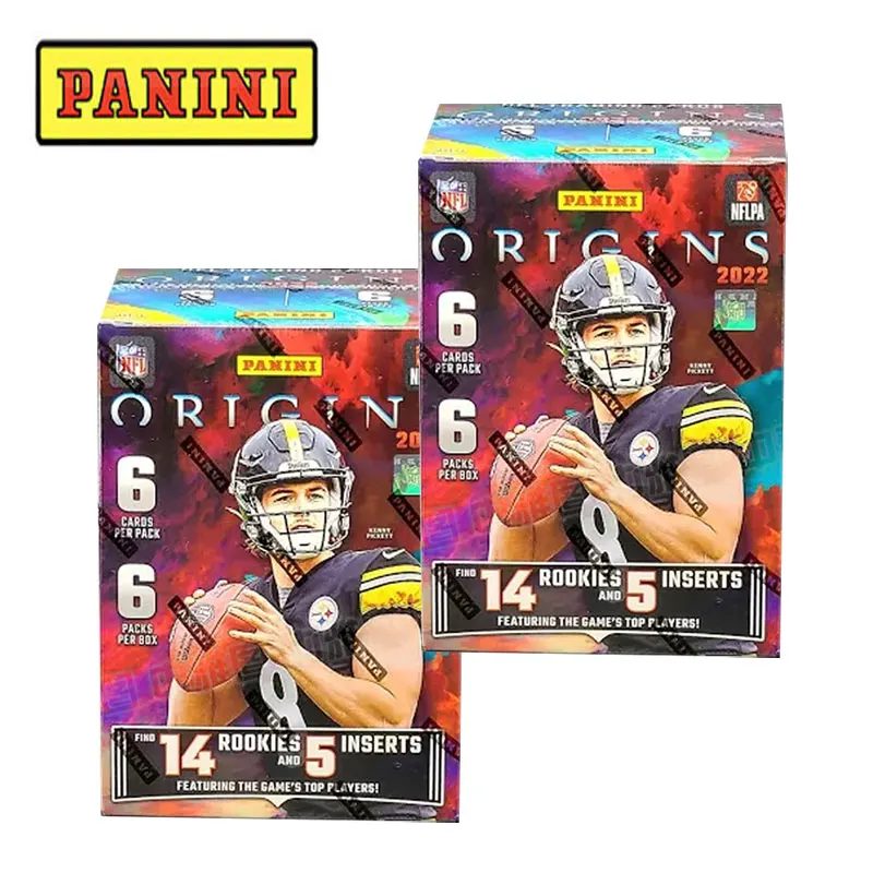 

Panini Football Star Card 2022 Rookie NFL Football Card Rugby Star Fan Collection Cards Origins Blaster Official Trading Card